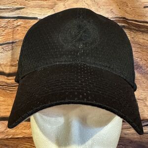 OTTO Black Brandon & Clark Logo Mesh Baseball Cap Odessa Texas Adjustable Hat